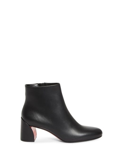 Christian Louboutin Black Jane Block Heel Bootie