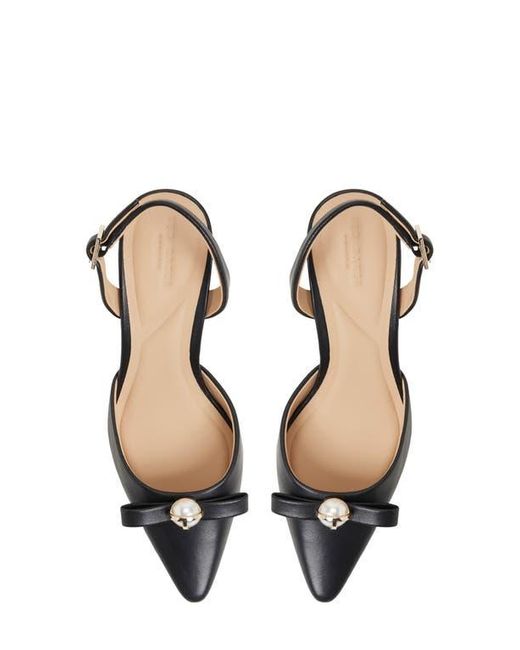 Ted Baker Black Sienna Slingback Pointed Toe Pump