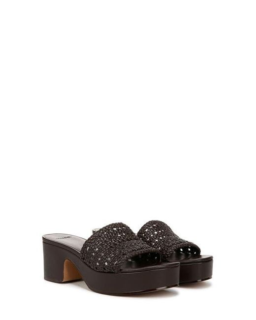 Vince Multicolor Margo Woven Platform Sandal