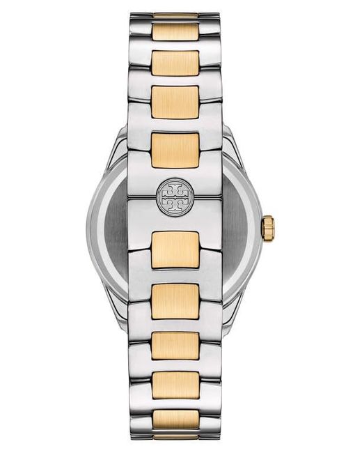 Tory Burch Metallic The Miller Two-Tone Bracelet Watch, 34Mm