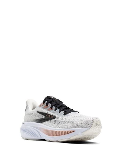 Brooks White Ghost 17 Running Shoe