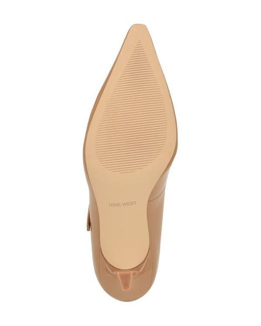 Nine West Brown Krest Mary Jane Pump