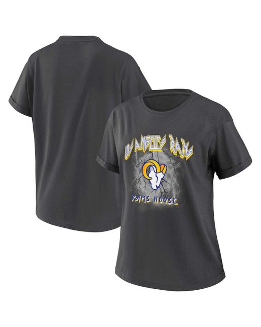 WEAR by Erin Andrews Los Angeles Rams T-Shirts in Los Angeles Rams Team Shop  