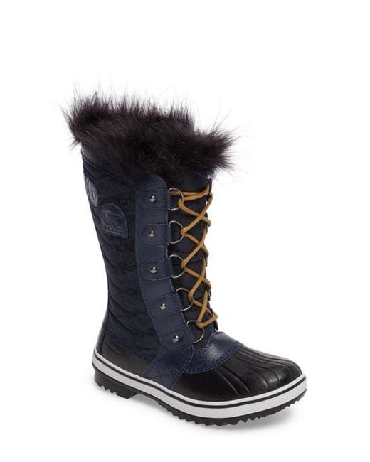 Sorel Black Tofino Ii Fleece Lined Waterproof Boot