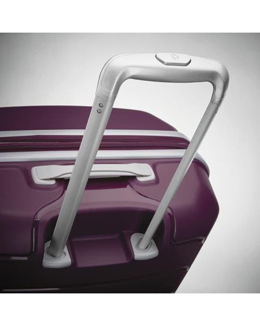 Samsonite Purple Freeform 2-Piece Set (21/28) Hardside Expandable With Double Spinner Wheels