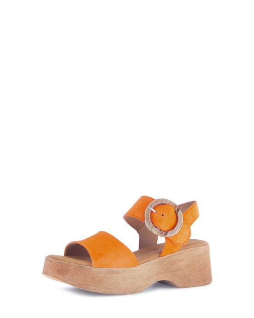 Gabor Orange 64.520 Platform Sandal