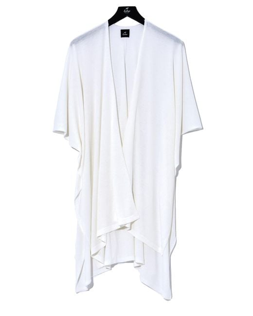 Echo White Essentials Ruana