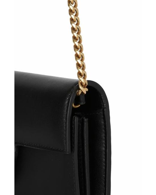 Balmain Black B-Buzz Leather Wallet