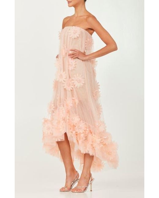 HELSI Pink Athena Strapless Gown