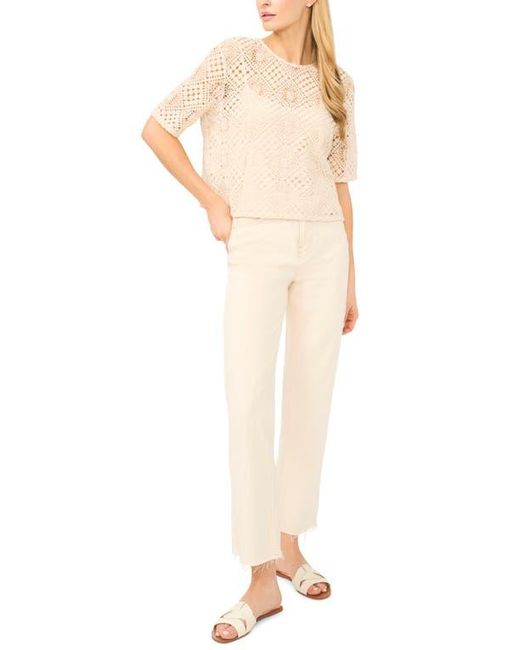 Ted Baker Natural Waverly Openwork Top