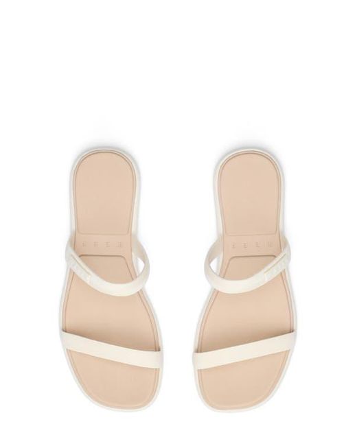 Reef White Water Willow Marina Slide Sandal