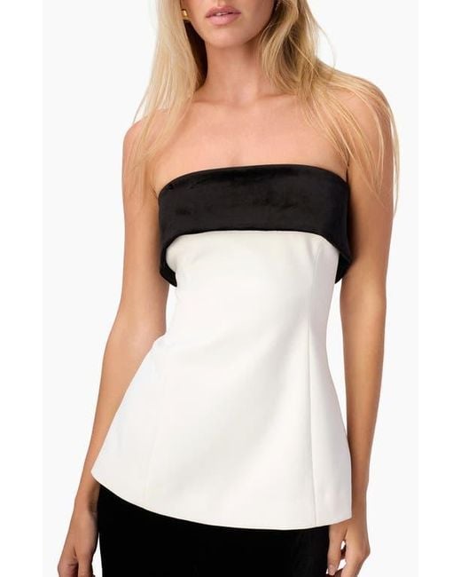 Cami NYC Black Rohan Strapless Top