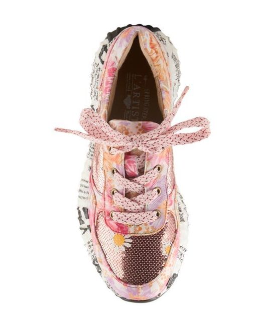 Spring Step Pink Zingy Sneaker