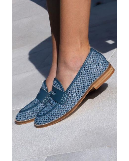 Andrea Gomez Blue Camila Loafer
