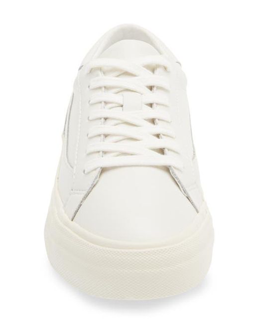 Madewell White Sidewalk Low Top Sneaker