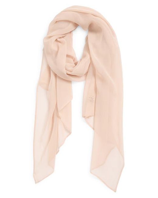 Henna & Hijabs Pink Silk & Modal Long Scarf