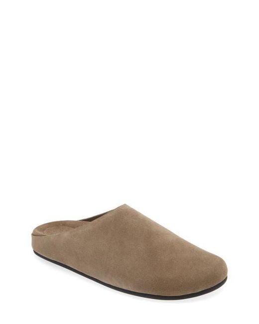 Jeffrey Campbell Brown Content Suede Clog