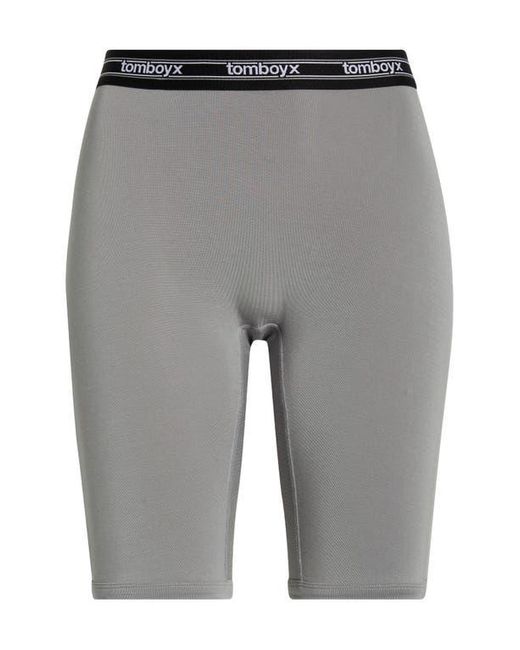 TOMBOYX Gray Stretch Modal 9-Inch Boxer Briefs