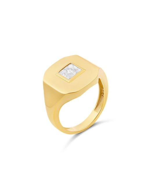 SHYMI Metallic Chunky Statement Ring