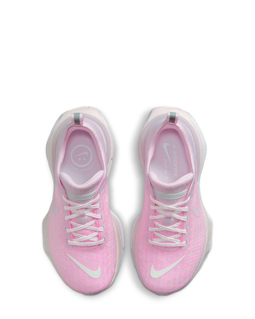 Nike Pink Zoomx Invincible Run 3 Running Shoe