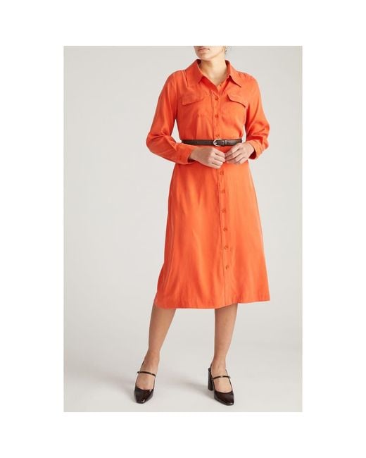 smock waist dress Barbara Smock Waist Belted Mini Dress S / RED main image 1