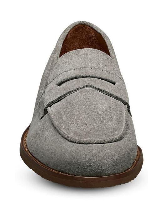Allen Edmonds Men\'s Gray Suede Penny Slip-On Loafers Allen Edmonds Como Penny Loafer Piombo Grey Suede - Sherman  main image 4
