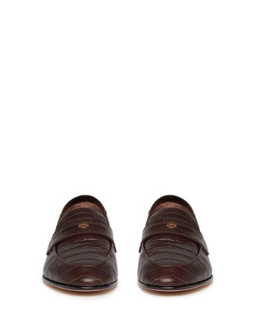 PAIGE Brown Macall Penny Loafer