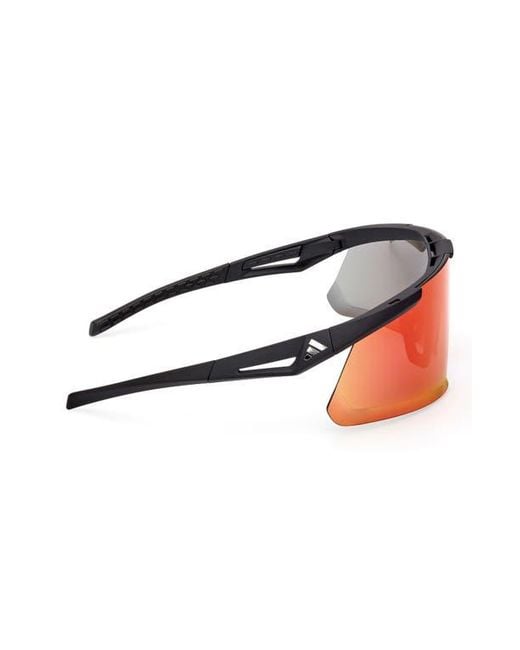 Adidas Pink 00Mm Shield Sunglasses