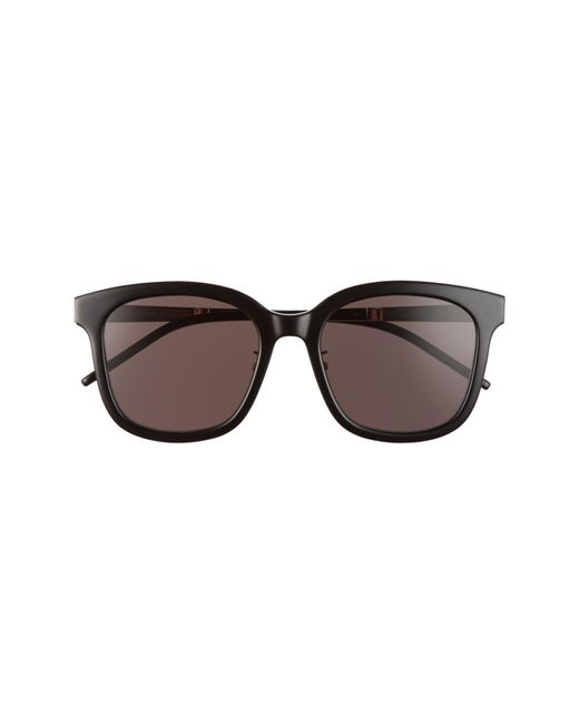 Saint Laurent Black Sl M77/k Asian Fit 001 Women's Sunglasses