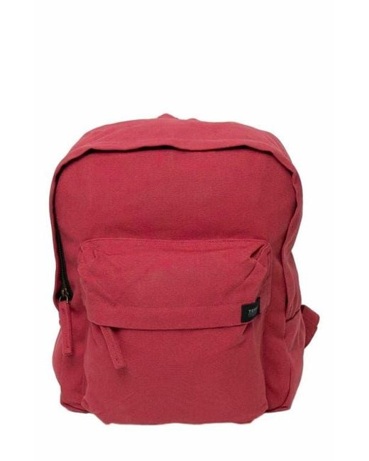Terra Thread Red Organic Cotton Mini Backpack