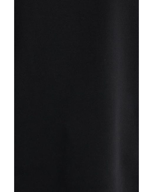 Eileen Fisher Black Bateau Neck Top