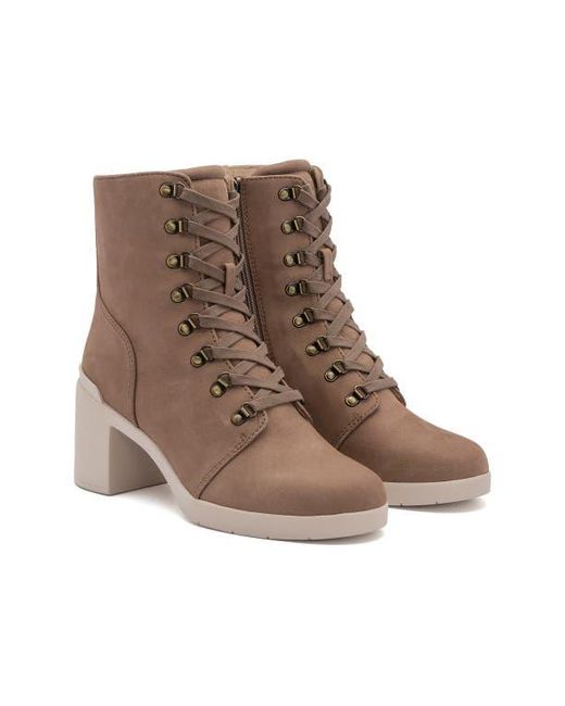 ABEO Brown Metropolis Lace Boot