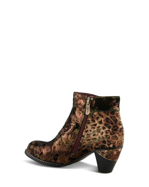 Spring Step Brown Dessalynn Bootie