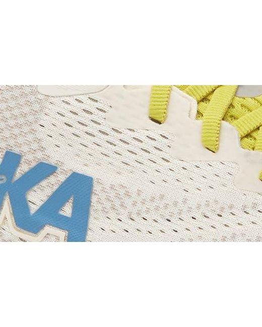 Hoka One One White Rincon 4 Running Shoe for men