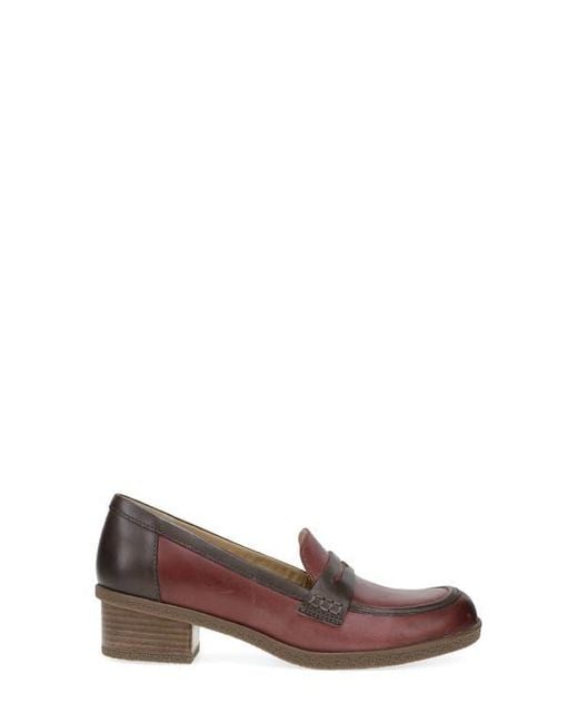 Dansko Brown Danica Waterproof Penny Loafer Pump