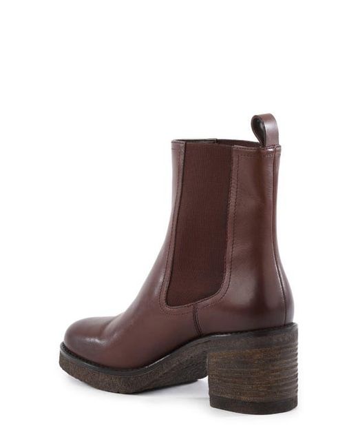 Seychelles Brown Hustle Platform Chelsea Boot