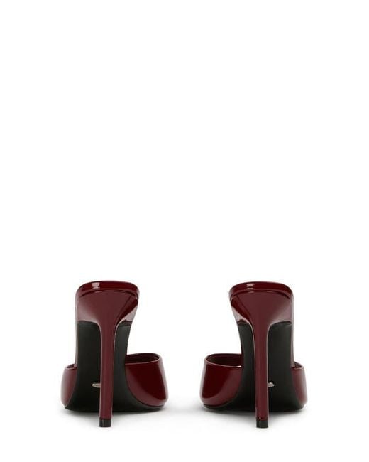 Tony Bianco Women's Red Malibu Pointed Toe Slide Sandal