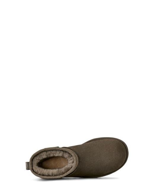 Ugg Brown Ugg Classic Mini Ii Genuine Shearling Lined Boot