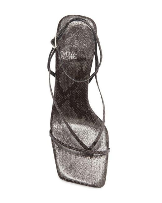 Jeffrey Campbell White Fluxx Sandal