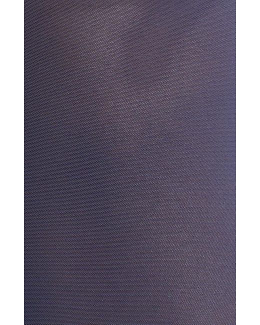 Kilo Brava Blue Sequin Sheer Mesh Chemise