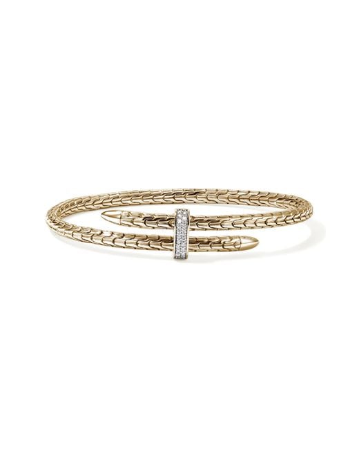 John Hardy Metallic Spear Bangle, 4Mm