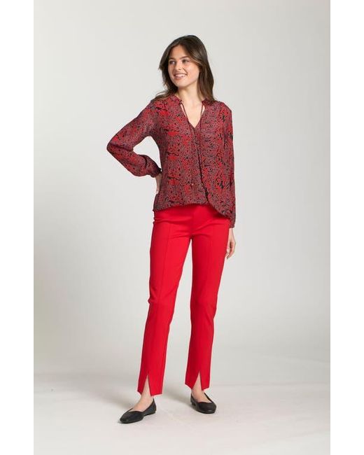 Apny Red Printed Top
