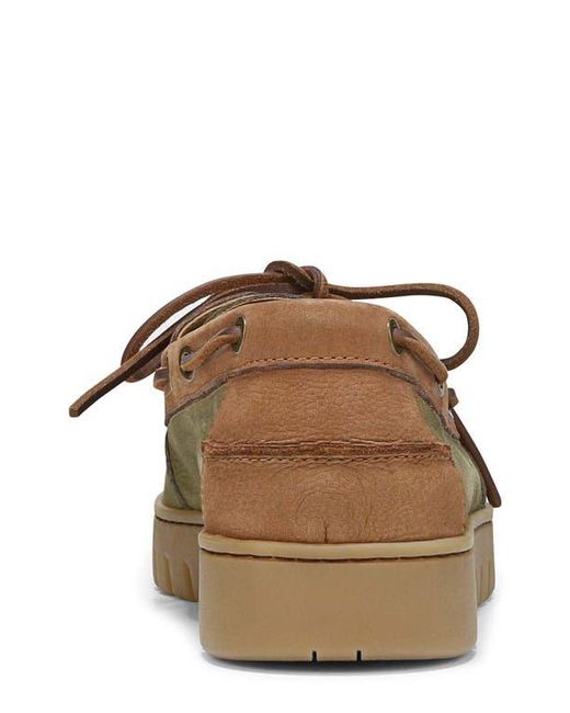 Vionic Brown Uptown Boat Shoe for men