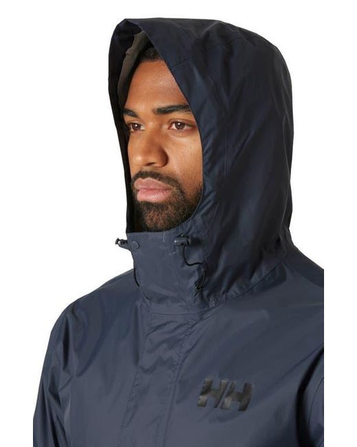 Helly Hansen Blue Loke 2.0 Waterproof Packable Jacket for men