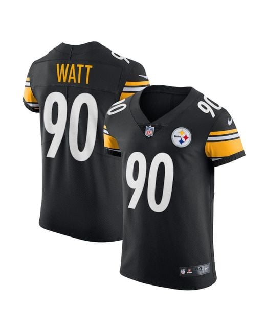 Nike T.J. Watt Pittsburgh Steelers Limited White Vapor Untouchable Jersey -  Men's