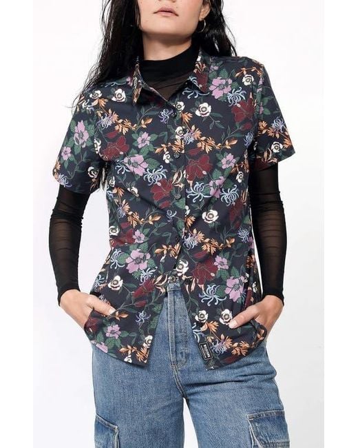 WILDFANG Blue The Essential Oxford Button Up