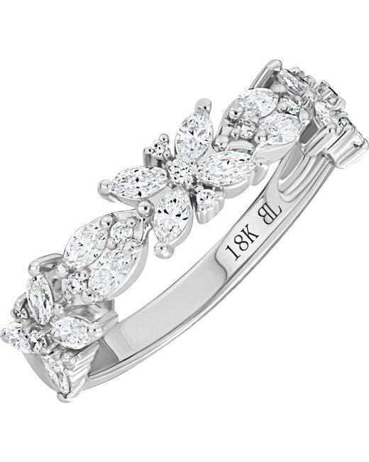 Bony Levy Metallic Getty Diamond Stacking Ring