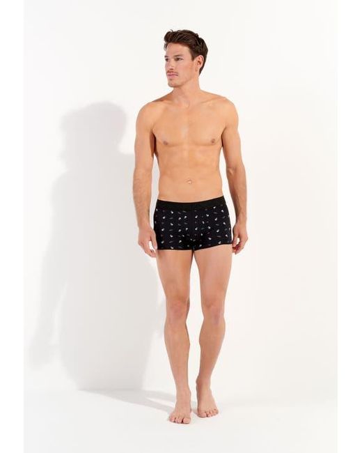 Hom Black Nevada Trunk for men