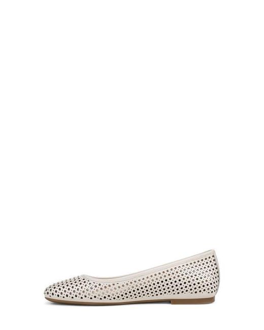 Vionic White Orinda Perforated Ballet Flat