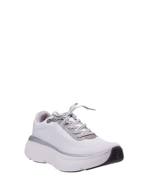 Revitalign White Gaia Walking Sneaker